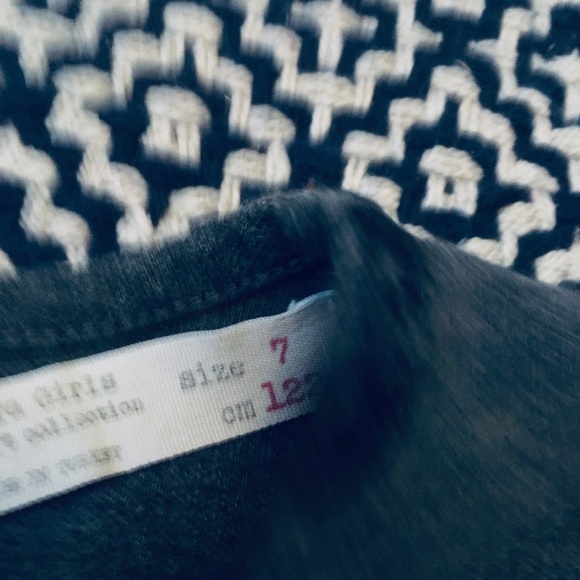 Zara girls grey squirrel print tunic dress - Picture 2 of 2